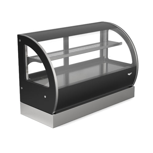 Vollrath RDCCV-48 48″ Curved Glass Countertop Display Refrigerator