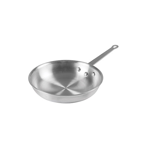 Winco AFP-7A 7" Gladiator Natural Finish Aluminum Fry Pan