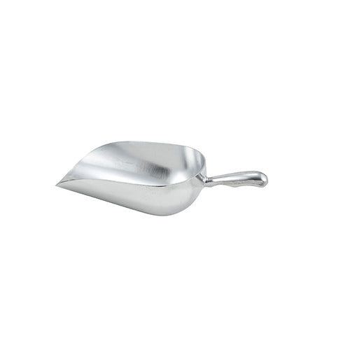 Winco AS-85 85 Oz Aluminum Scoop