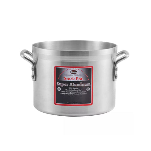Winco AXS-50 50 Qt Super Aluminum Stock Pot