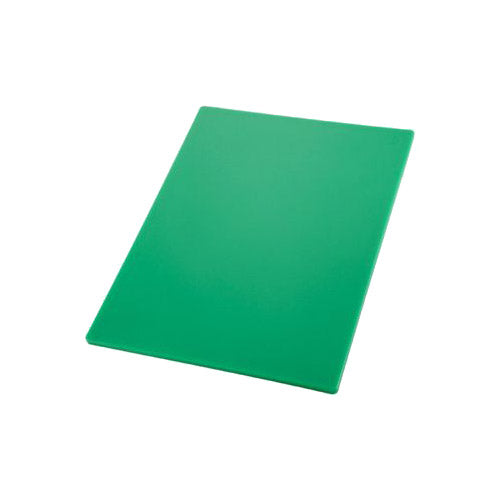 Winco CBGR-1824 18" x 24" x 1/2" Green Cutting Board