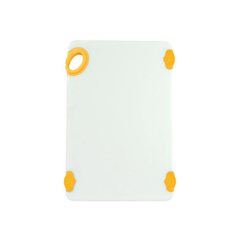 Winco CBN-1218YL 12″ x 18″ Yellow Plastic Cutting Board With Hook