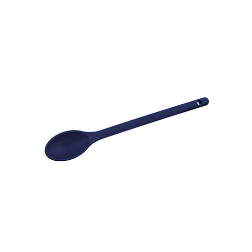 Winco NS-12B 12" Blue Nylon Heat Resistant Spoon