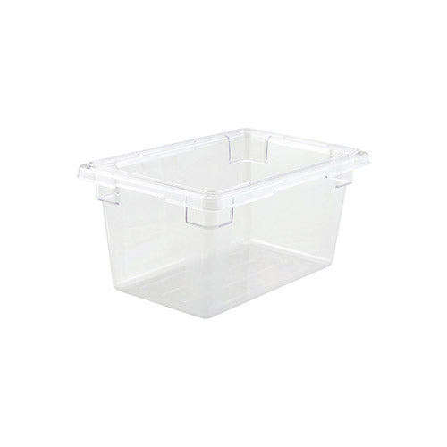 Winco PFSH-9 Half Size Clear Food Storage Box - 9" Deep