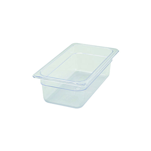 Winco SP7304 1/3 Size Polycarbonate Food Pan - 4'' Deep