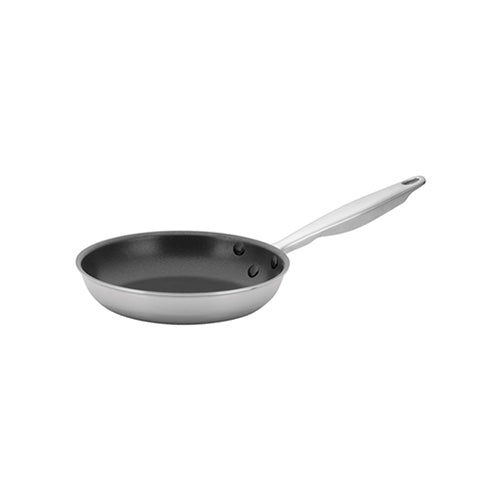 Winco TGFP-12NS 12" Tri-Gen Tri-Ply Stainless Steel Non Stick Fry Pan