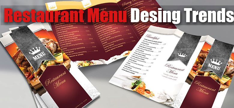 Restaurant Menu Design Terends