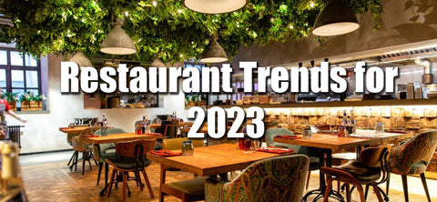 Top 10 restaurant Trends for 2023