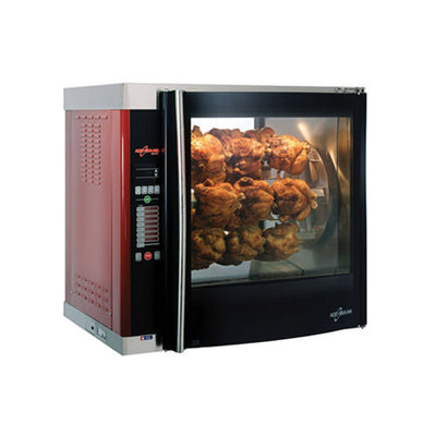 Alto-Shaam AR-7E-SGLPANE 28 Bird Electric Countertop Chicken Rotisserie Oven - 1Ph, 208V