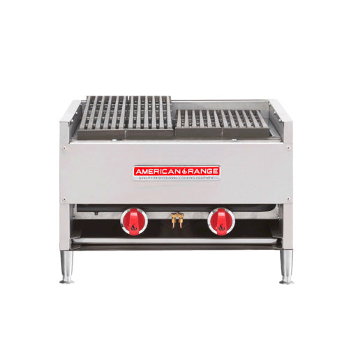 American Range AECB-34-NG 36″ Natural Gas Lava Rock Charbroiler