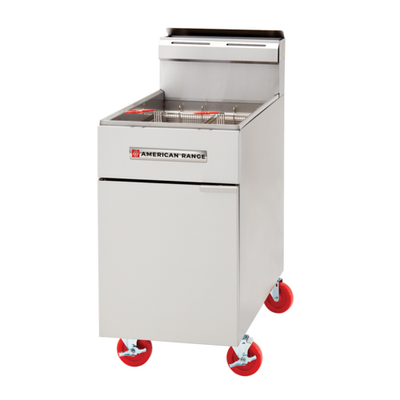 American Range AF-75 75 Lb Floor Tube Fired Propane Gas Fryer