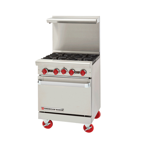 American Range AR-12G-2B-NG 24″ Natural Gas Range With 12″ Griddle
