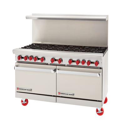 American Range AR-12G-8B-NG 60" Natural Gas Range With 12" Griddle