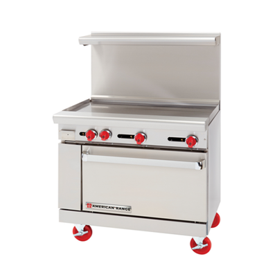 American Range AR-36G-LP 36″ Propane Gas Range With 36″ Griddle
