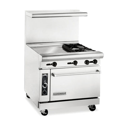 American Range AR24G-2B 36″ Propane Gas Range With 24″ Griddle