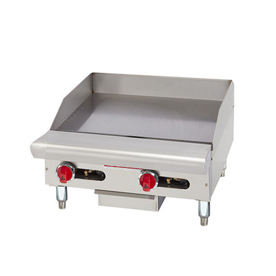 American Range ARSTG-24-LP 24" Thermostatic Propane Gas Griddle