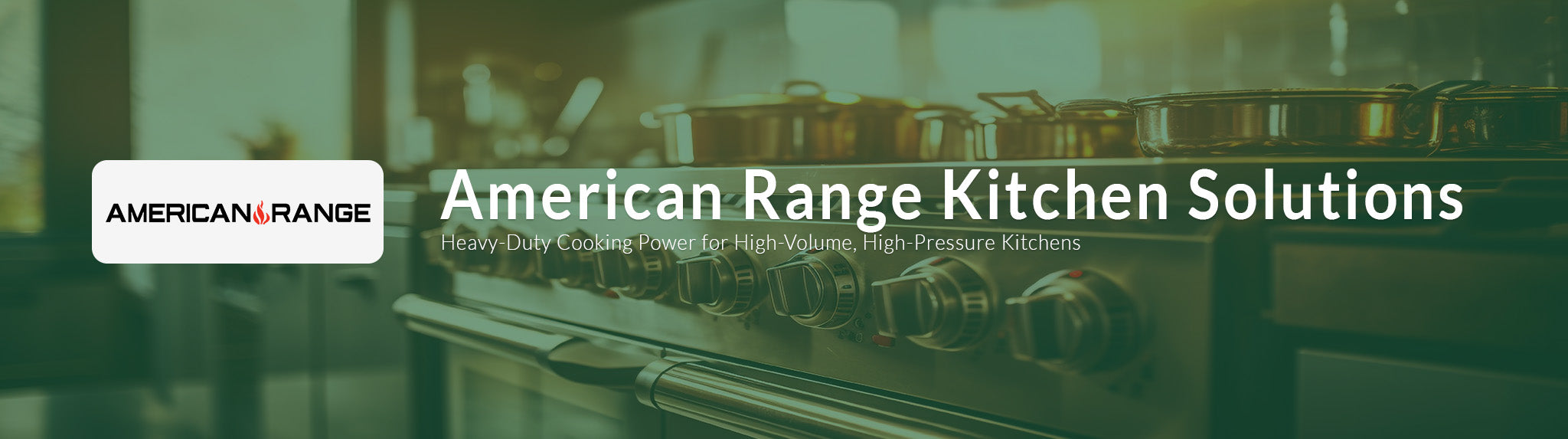American Range supplier banner
