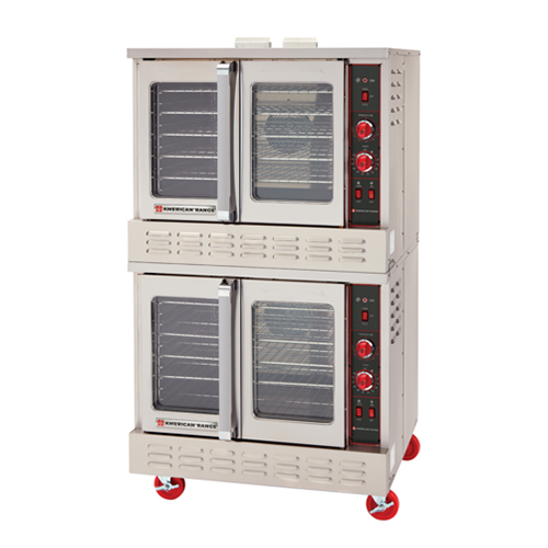 American Range M-2-LP Double Bakery Depth Full Size Propane Gas Convection Oven