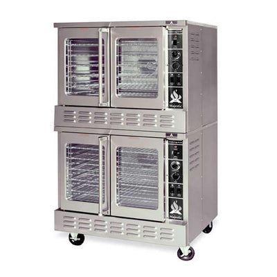 American Range ME-2 Double Bakery Depth Full Size Electric Convection Oven - 3Ph, 208V