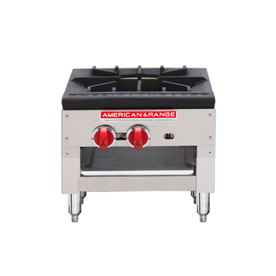 American Range SPSH-18-2-NG Natural Gas Double Burner Stock Pot Range