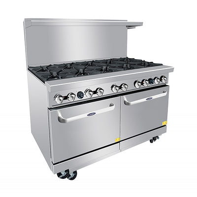 Atosa AGR-10B-NG 60″ Natural Gas Range With 10 Open Burners