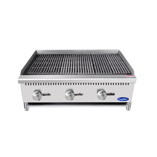 Atosa ATCB-36-NG 36″ Natural Gas Lava Rock Charbroiler