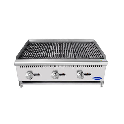 Atosa ATCB-36-NG 36″ Natural Gas Lava Rock Charbroiler