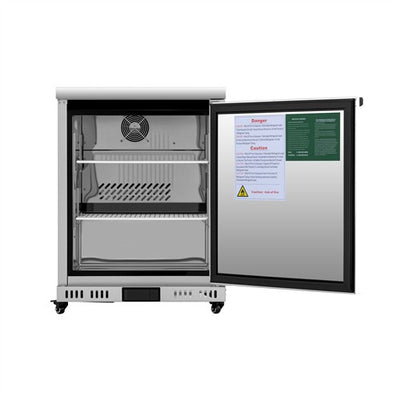 Atosa AUF24SD 24" 1 Door Undercounter Freezer