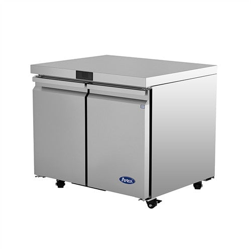 Atosa AUF36SD 36" 2 Door Undercounter Freezer