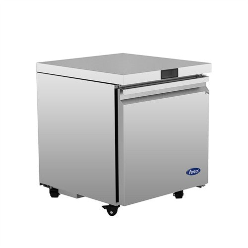 Atosa AUR27SD 27" 1 Door Undercounter Refrigerator