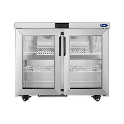 Atosa AUR36GD 36" 2 Door Undercounter Refrigerator