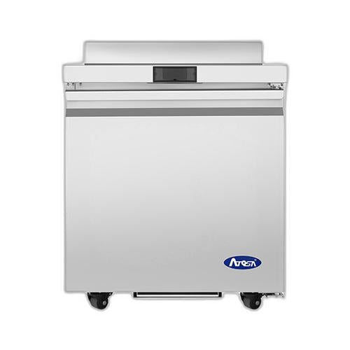 Atosa AWR27SD 27" 1 Door Side Mount Worktop Refrigerator