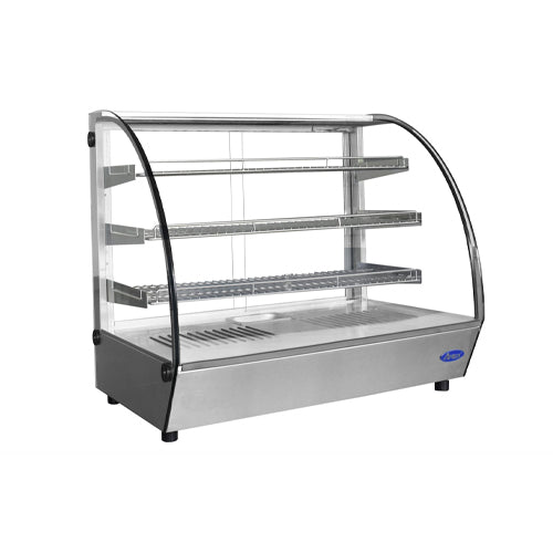 Atosa CHDC-44 27" Curved Glass Countertop Heated Display Case