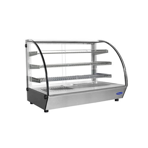 Atosa CHDC-56 35" Curved Glass Countertop Heated Display Case