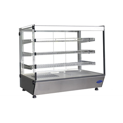 Atosa CHDS-71 35" Straight Glass Countertop Heated Display Case