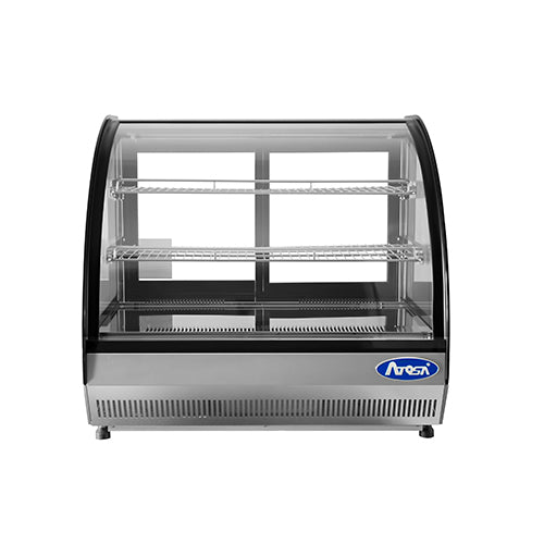 Atosa CRDC-35 27″ Curved Glass Countertop Display Refrigerator