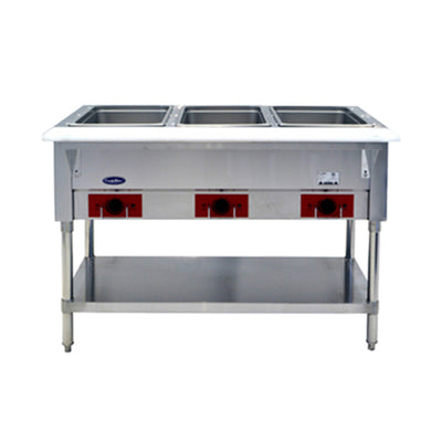 Atosa CSTEA-3C 3 Pan Electric Hot Food Table - 120 Volts