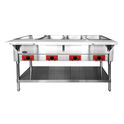 Atosa CSTEA-4C 4 Pan Electric Hot Food Table - 120 Volts