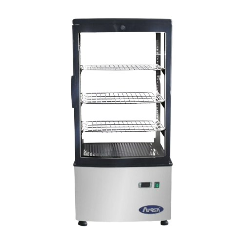 Atosa DSRC-28 17" Straight Glass Countertop Display Refrigerator