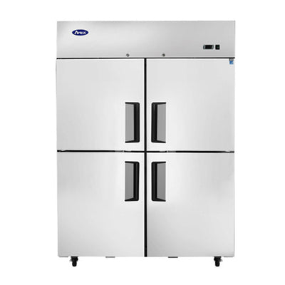 Atosa MBF8008GR 52″ 4 Half Door Solid Reach In Refrigerator