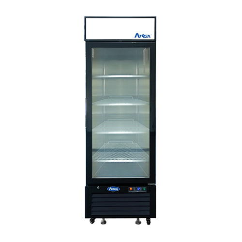 Atosa MCF8725GR 25" 1 Swing Door Glass Refrigerator Merchandiser