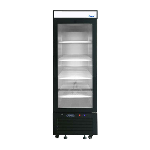 Atosa MCF8726GR 25" 1 Swing Door Glass Refrigerator Merchandiser