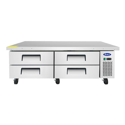 Atosa MGF8453GR 72" 4 Drawer Refrigerated Chef Base