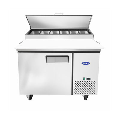 Atosa-MPF8201GR-Pizza-Prep-Refrigerator-Open