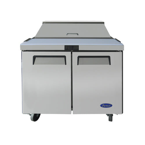 Atosa MSF3610GR 36" 2 Door Sandwich Prep Refrigerator