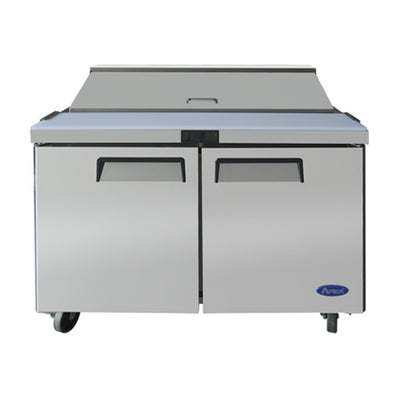 Atosa MSF8302GR 48" 2 Door Sandwich Prep Refrigerator