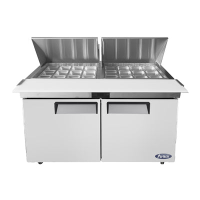 Atosa-MSF8307GR-Mega-Top-Refrigerator-Open