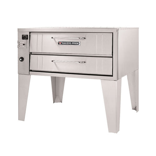 Bakers Pride 351 45″ Single Deck Natural Gas Pizza Deck Oven