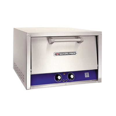 Bakers Pride P44BL 24″ Brick Lind Countertop Electric Double Deck Oven - 1Ph, 208V
