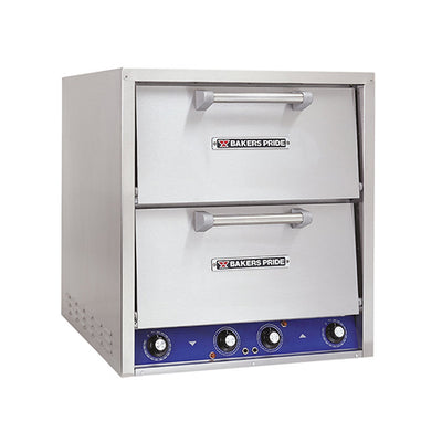 Bakers Pride P44S 24″ Countertop Electric Double Deck Oven - 1Ph, 208V